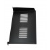 FixtureDisplays® Cantilever Server Shelf Vented Shelves Rack Mount 19 Inch 1U Black 10 Inches (250mm) deep 10042